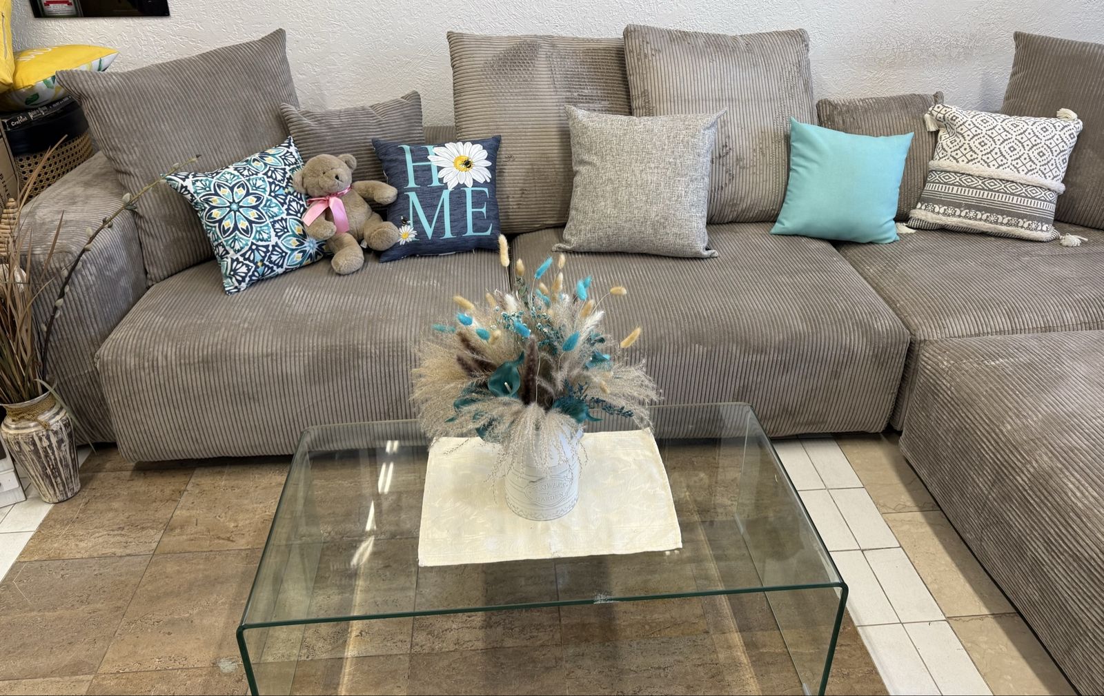 4 piece Oversized Boneless sectional