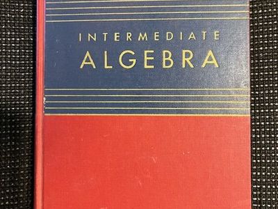 "Intermediate Algebra" by Jack R. Britton and L. Clifton Snively. Revised edition, 1965.