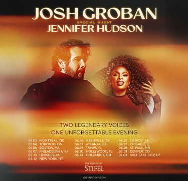 Josh Groban with Jennifer Hudson Tickets - July 3rd
