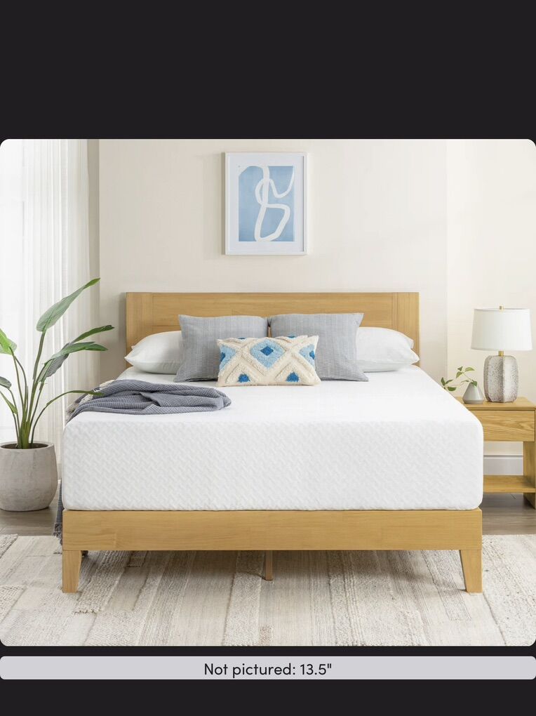 Zinus cooling gel memory foam king mattress