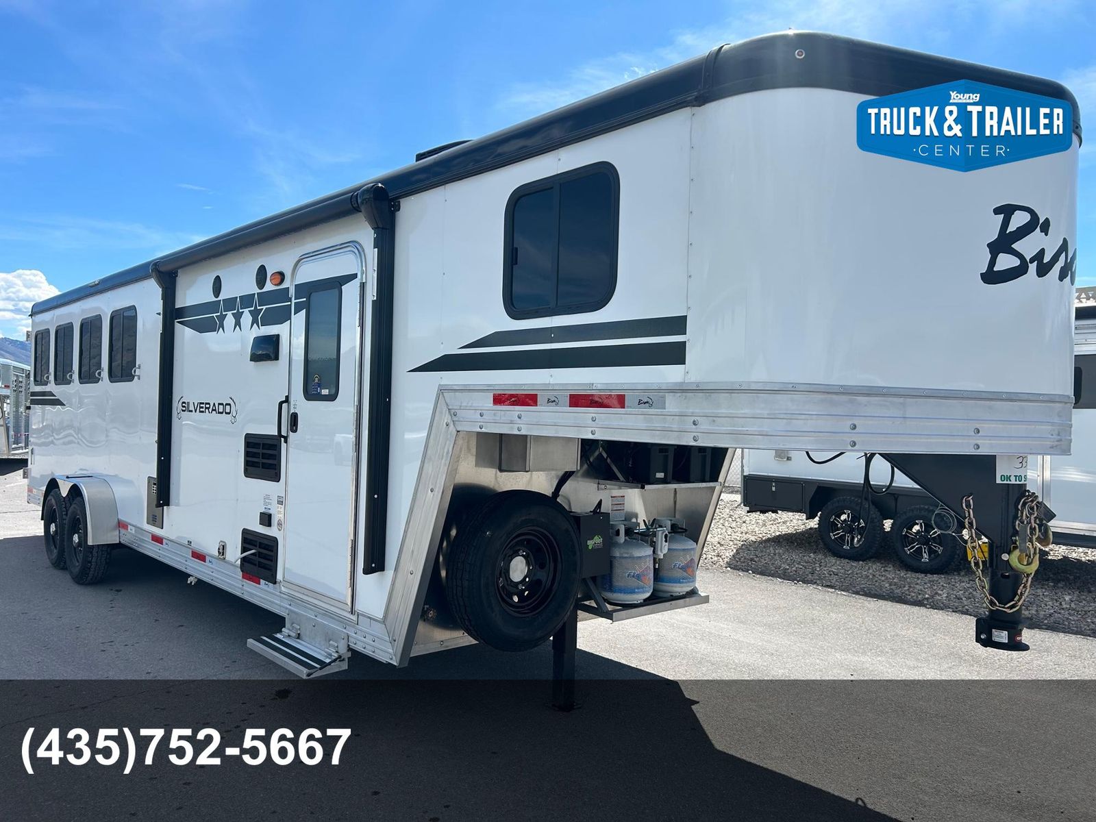 2026 Bison Aluminum 4 HR with 8' Living Quarters