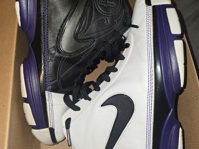 Nike Zoom Kobe 2 Lite 'White Varsity Purple' size 10