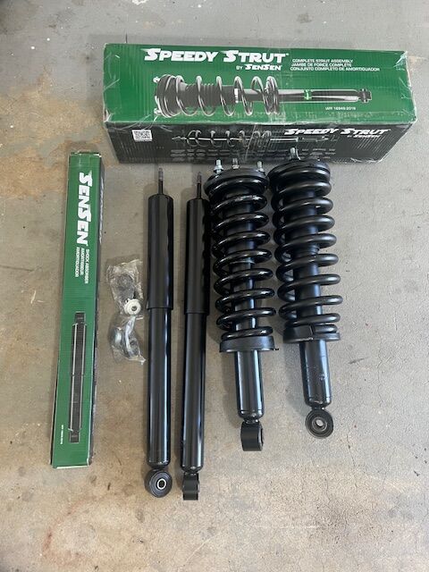 New Tundra Front struts And Rear Shocks