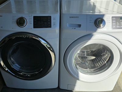 Samsung washer &electric steam dryer set