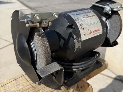 Alltrade 6-Inch Bench Grinder 1/2 HP All Ball Bearing