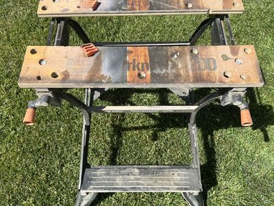 Black & Decker Workmate 200 Portable Project Center Work Bench Folding Sawhorse