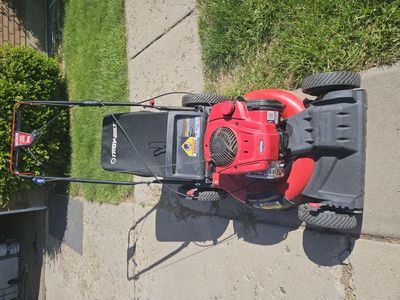 troy bilt self propelled mower