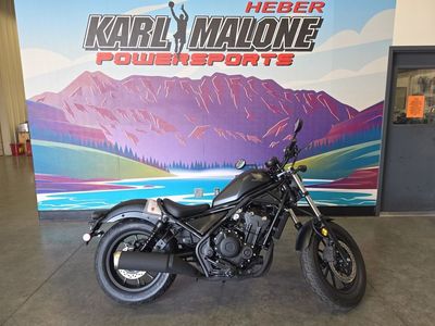 2025 Honda Rebel 500 Matte Black Metallic - H00555