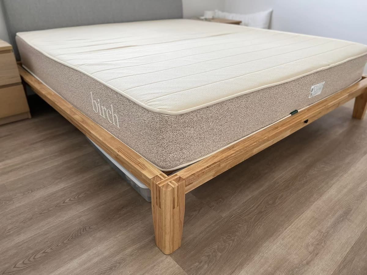Natural and Organic Helix Birch Latex King Mattress