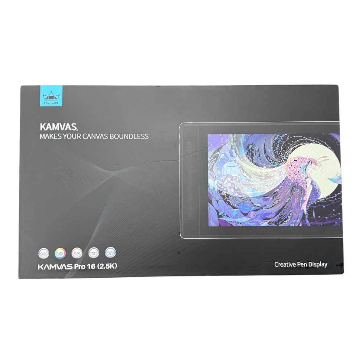Huion KAMVAS Pro 16 (2.5K) GT1602 Creative Pen Display 15.6 QHD IPS EUC w/Box