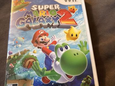 Super Mario Galaxy 2 - Nintendo Wii Game with Original Case