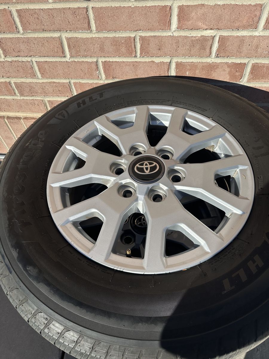 2024 OEM Tacoma wheels and tires
