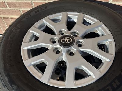 2024 OEM Tacoma wheels and tires