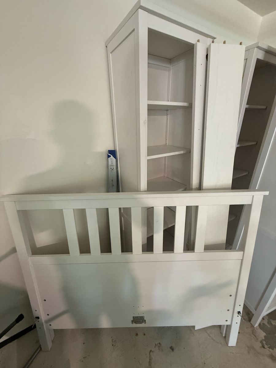 Bed Frame and Book Shelf FULL