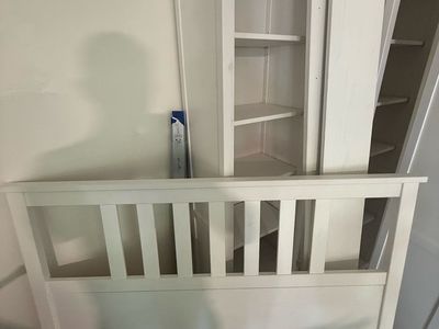 Bed Frame and Book Shelf FULL