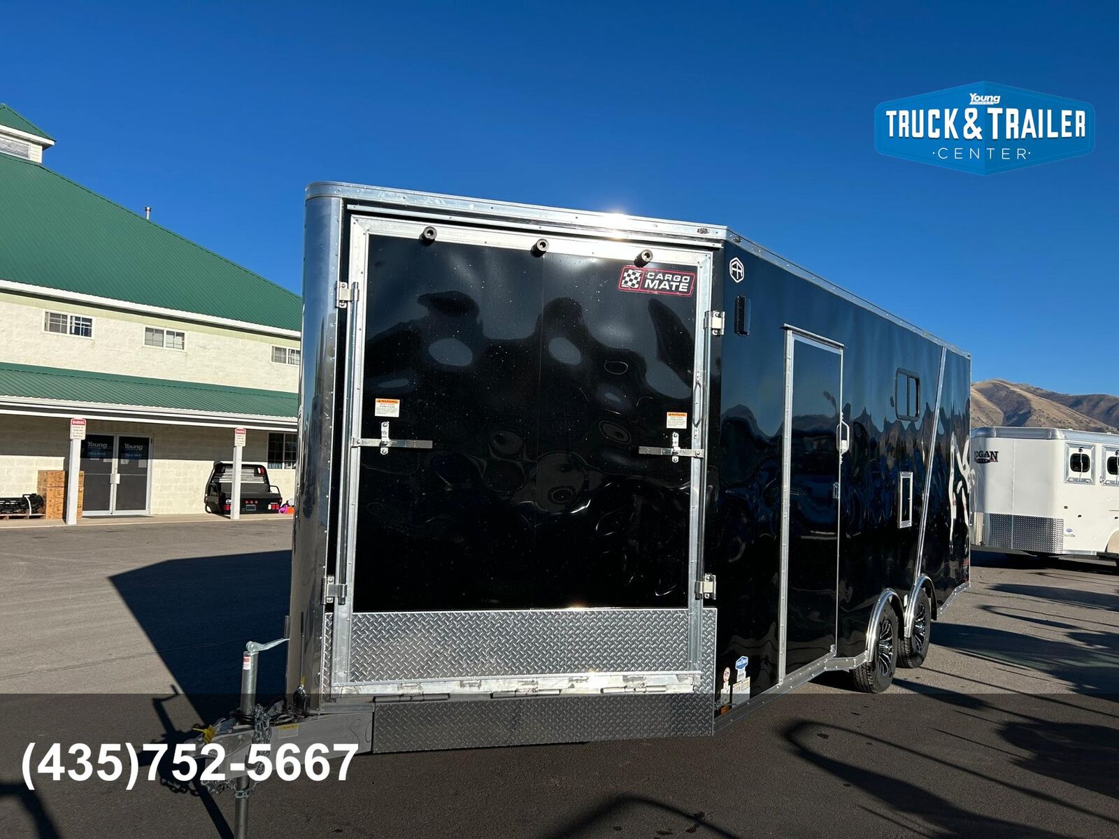 2026 Cargo Mate Redline 8.5X20+5 Aluminum Sled Trailer