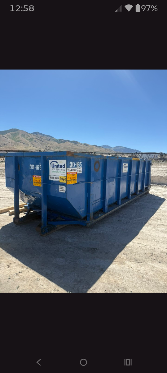 30 Yard Roll Off Dumpster