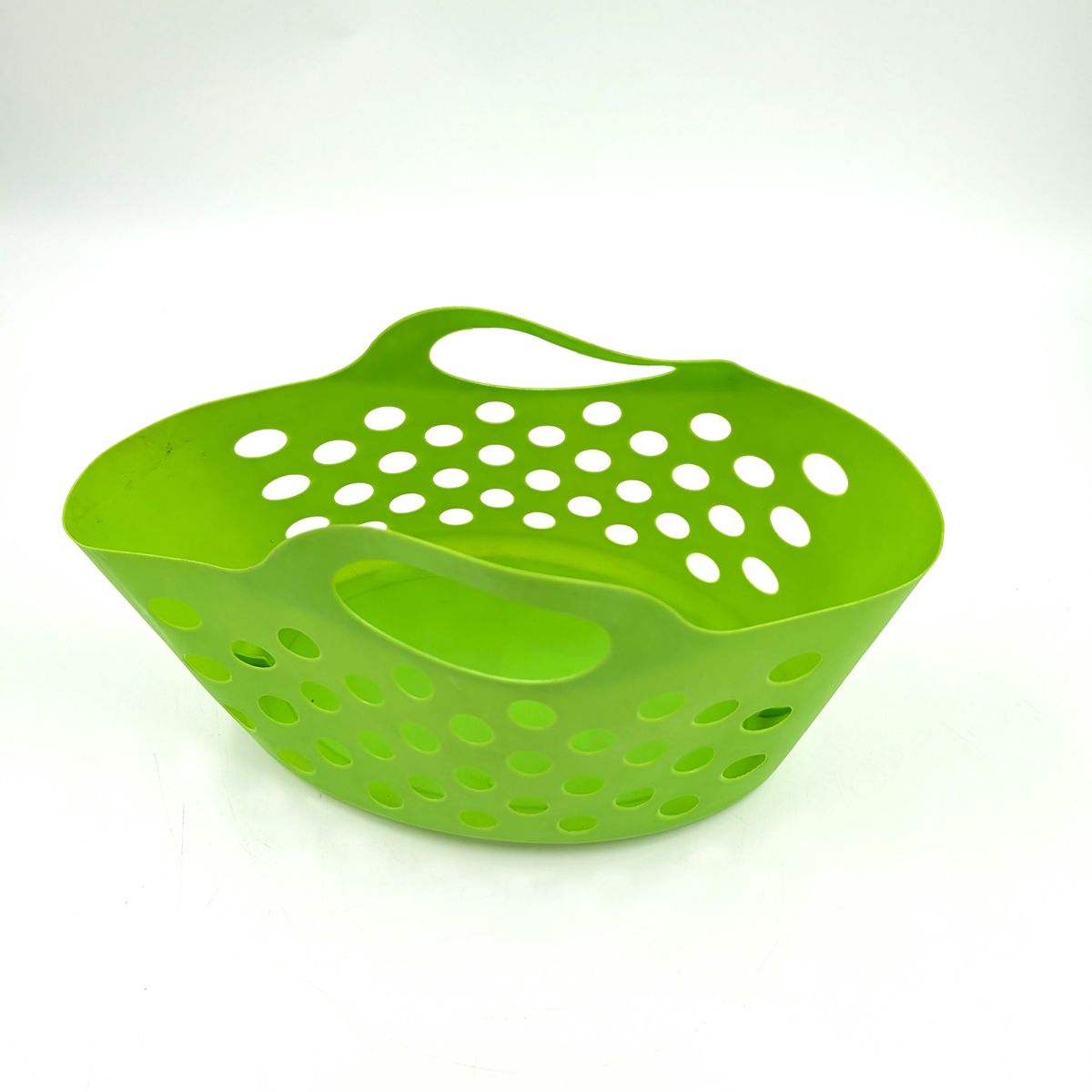 One Gallon Plastic Green Basket