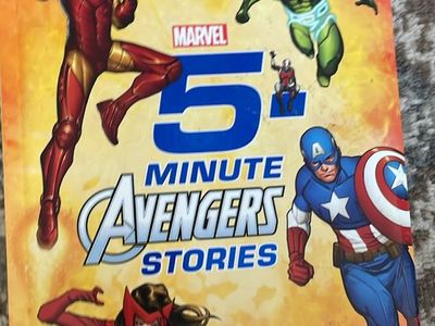 5 minute avengers stories book 🦹️🦸️