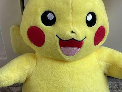Build a bear Pokemon pikachu plush stuffed animal