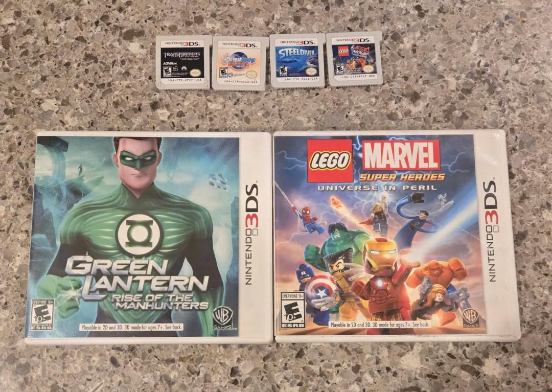 Nintendo 3ds games $5 each including Lego Marvel! trades considered!