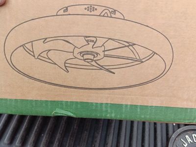 20" inch Ceiling Fan With LED Light Remote New!