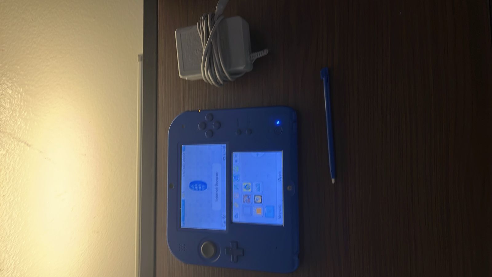 Nintendo 2DS Handheld Console Blue - Includes Stylus and Charger