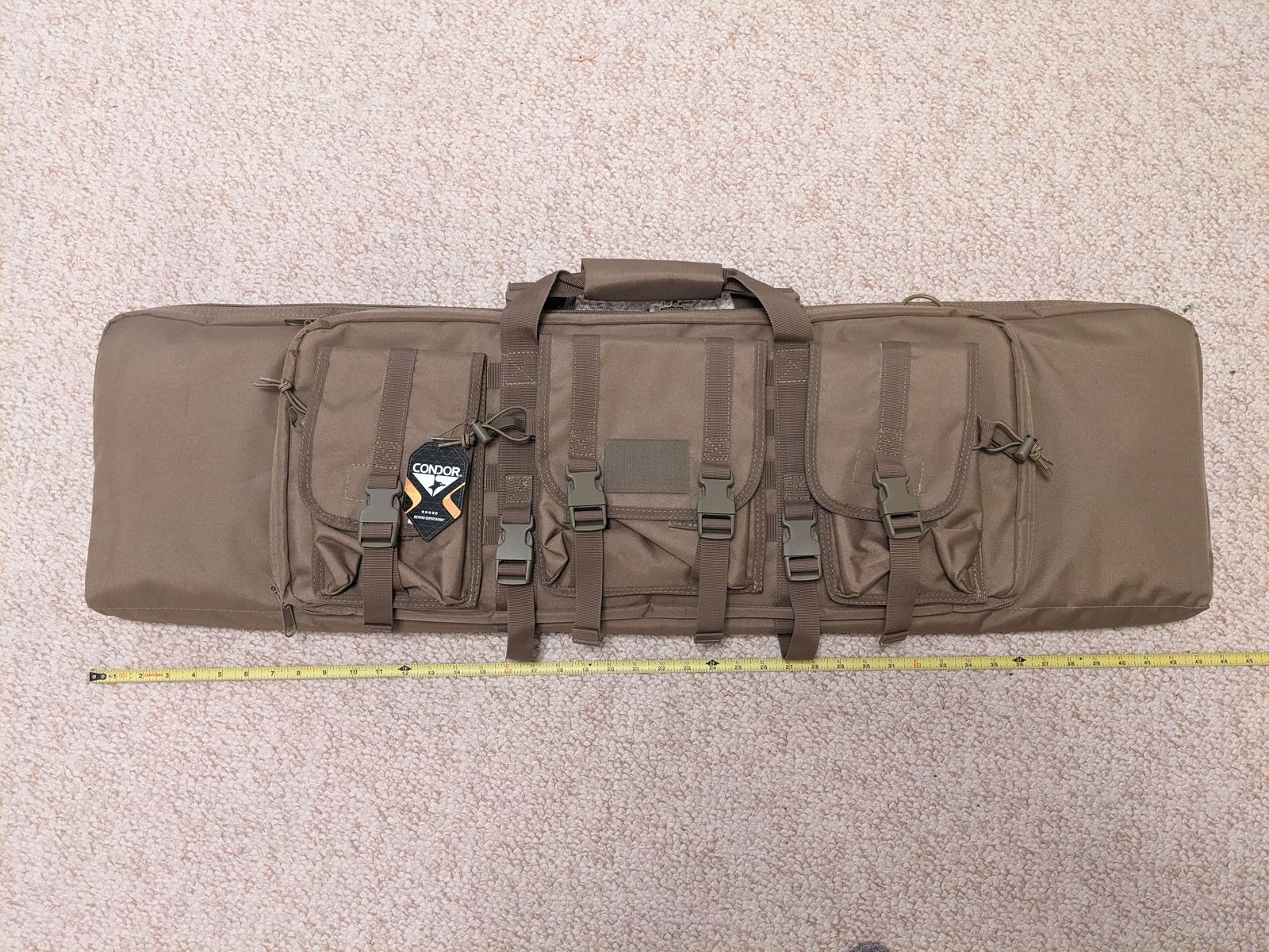 Condor 42" Tactical Single Rifle Case - Coyote Brown