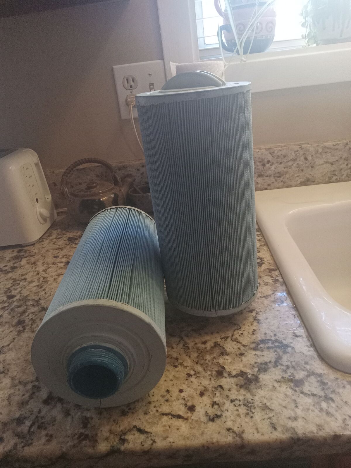 LIGHTLY USED HOTTUB FILTERS