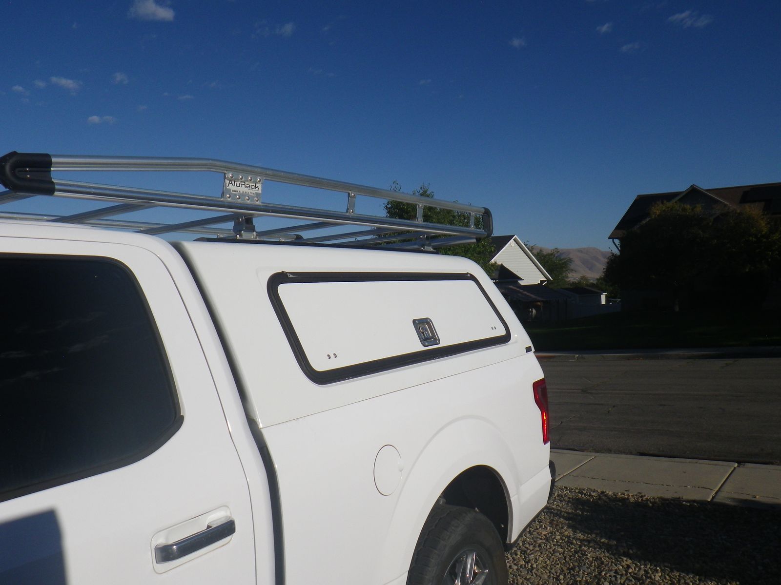 Truck shell and roof rack 2015 F150