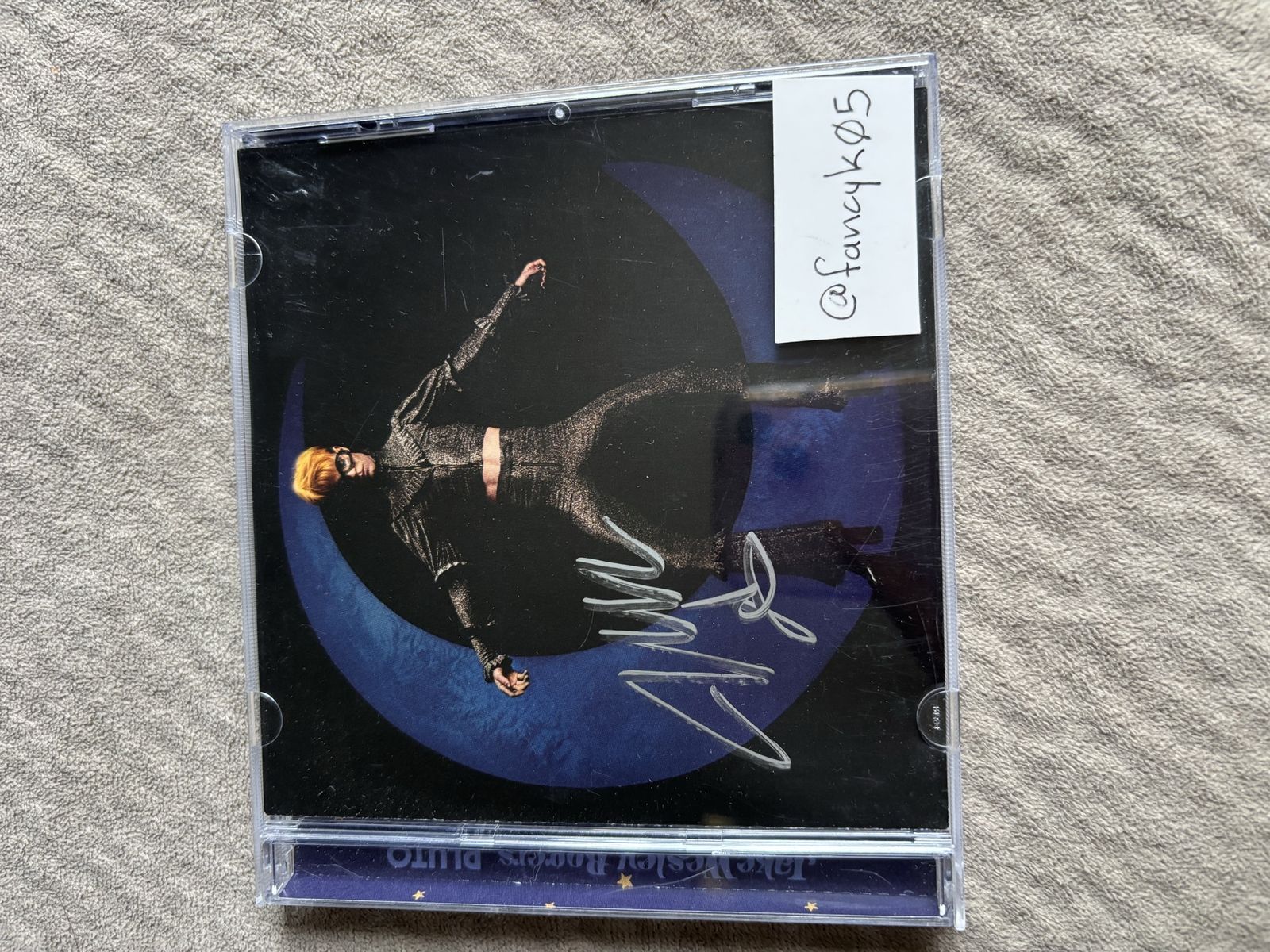 Jack Wesley Rogers PLUTO CD - SIGNED