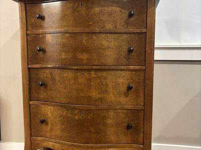 Re-finished Antique Wood Dresser