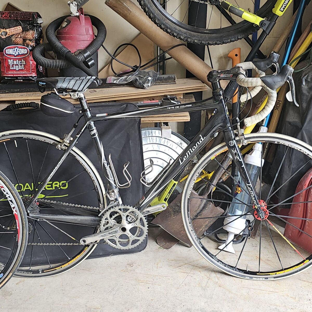 leMond 53cm carbon Fiber road bike