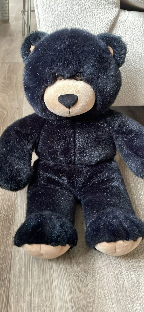 Black tan teddy bear build a bear 