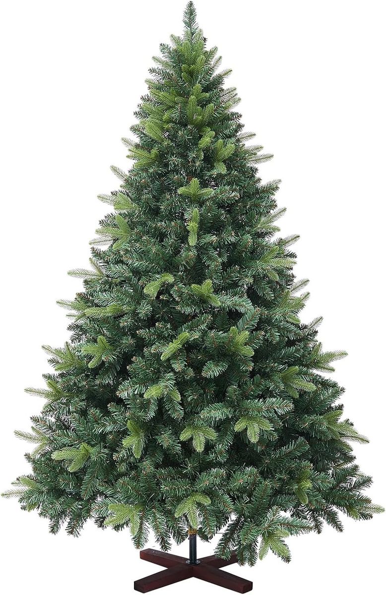 6 ft. Artificial Christmas Tree with Base and Storage Bag