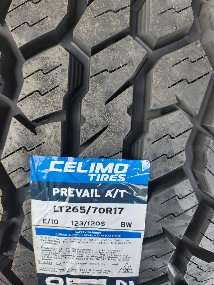 265/70r17 celimo prevail at