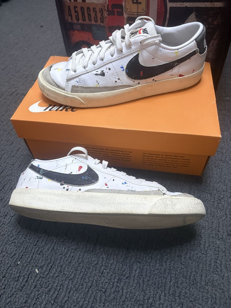 Nike Blazer Low 77 Paint Splatter