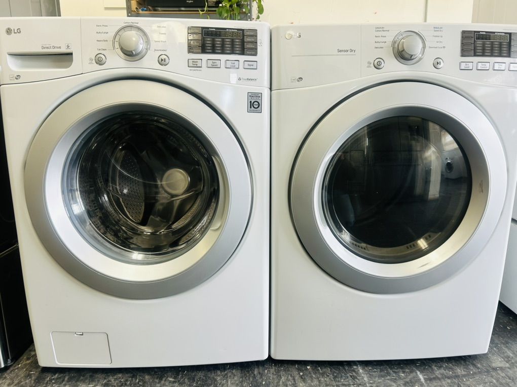 Lg Electric Front Load Set/Stackable