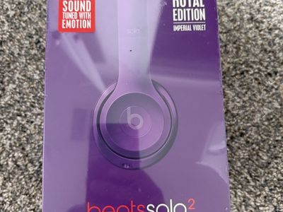 NEW Beats by Dr. Dre Beats Solo 2 Royal Edition Imperial Violet (purple)