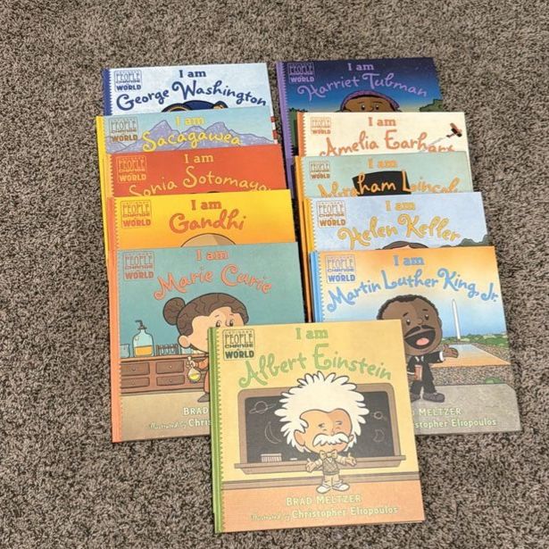 “I Am” Kids Biography Book Set – 11 Books