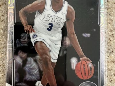 AJ Dybantsa 2023 Bowman Chrome Prospect Basketball Card BCP-1 BYU Topps