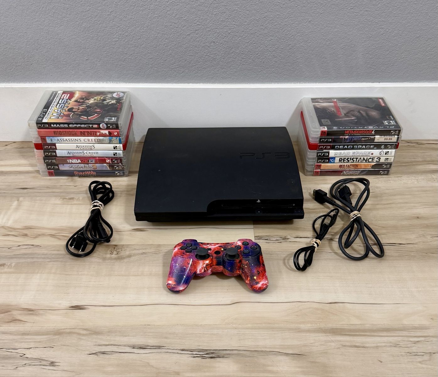 PS3 Slim + 15 Games