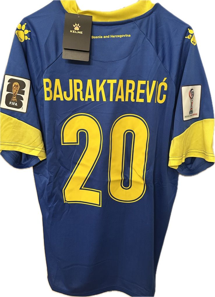 Bosnia And Herzegovina Soccer Jersey Bajraktarevic
