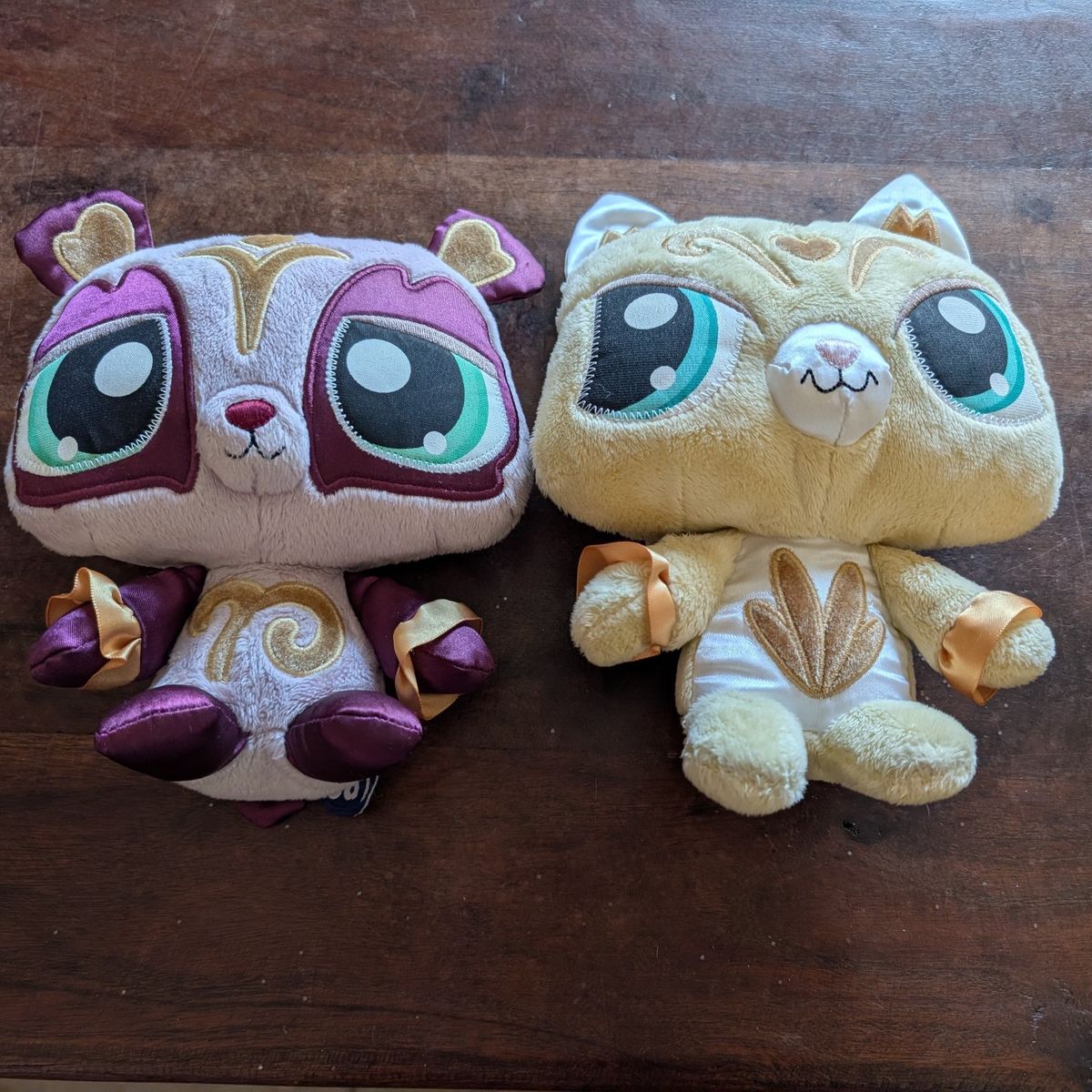 Two Lts Pet Shops Stuffed Animals