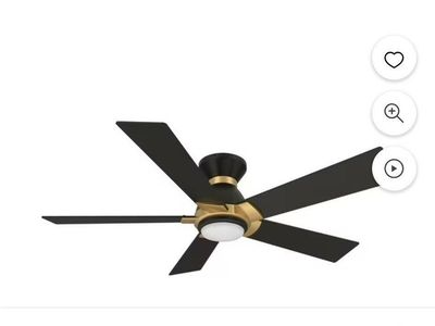 Smaair/Carro Smart Ceiling Fan w/ Remote/Voice Command