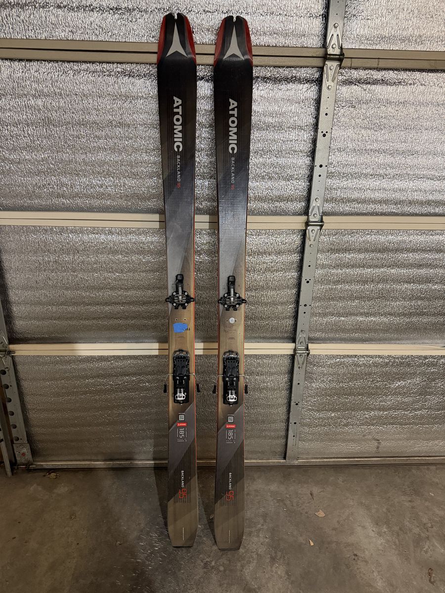 186 Atomic Backland 95 With Backland Tour Binding