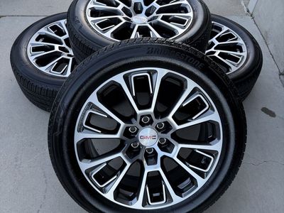 New 2026 gmc Denali Yukon wheels and tires