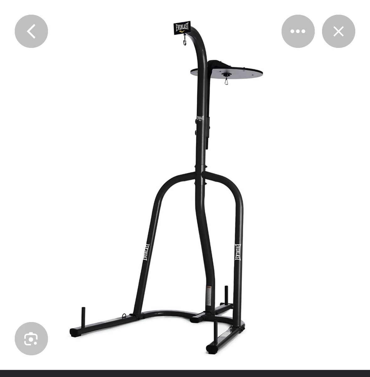 Everlast Heavy Bag and Speed Bag Stand - Used