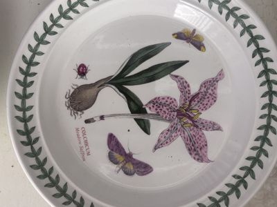 Portmeirion Botanic Garden Pasta Bowls Set of 3 - Floral Designs