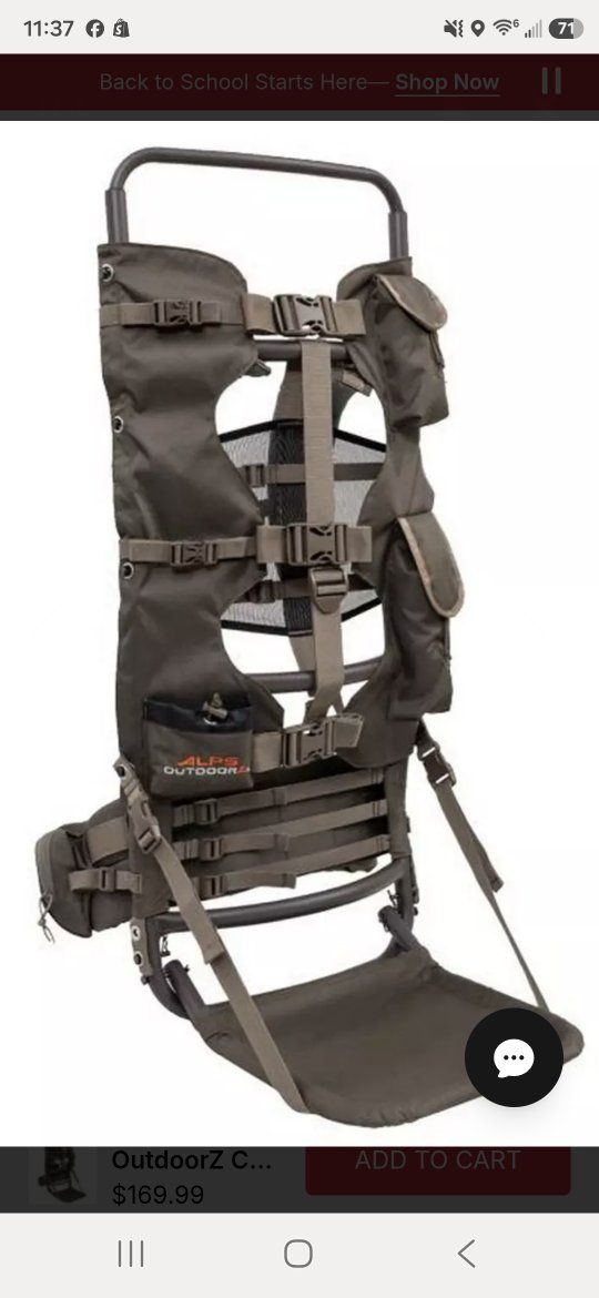 ALPS OutdoorZ Commander External Frame Pack - Brown